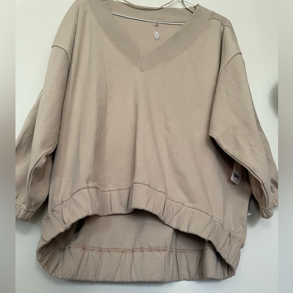 NWT Free People Movement Key Player Layer Oversized Sweatshirt Size XS - Picture 7 of 15